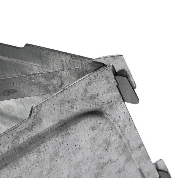 NOBOX ノーボックス フラットストーブ ソロキャンプ アウトドア キャンプストーブ 組み立て簡単 専用ケース付き ダッチオーブンにも対応 ステンレス製 | BAREBONES | 06