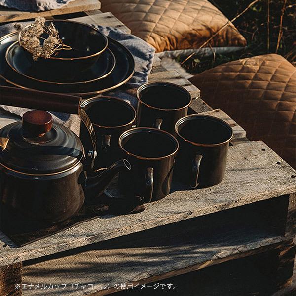 Barebones Living ベアボーンズリビング エナメルカップ 2個セット チャコール  ホウロウ加工 ステンレススチール補強 アンティーク調 | BAREBONES | 01