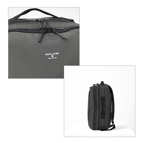 3ウェイバッグ スクアーロ ワークス ナイロン SQUALO WORKS Nylon OX