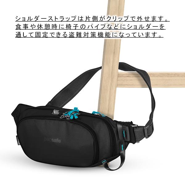 PacSafe エコ 窃盗 盗難防止機能 海外旅行推奨 ワンショルダー