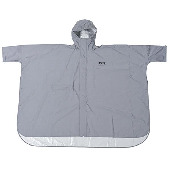 VEER フルリフレクター ポンチョ VK001 メンズ レディース 耐水 撥水
