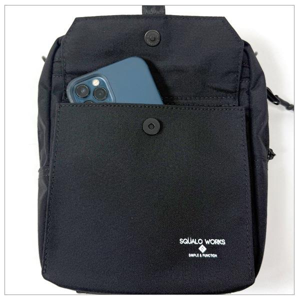 SQUALO WORKS Nylon OX MINI SHOULDER BAG (Black) SW-NY004