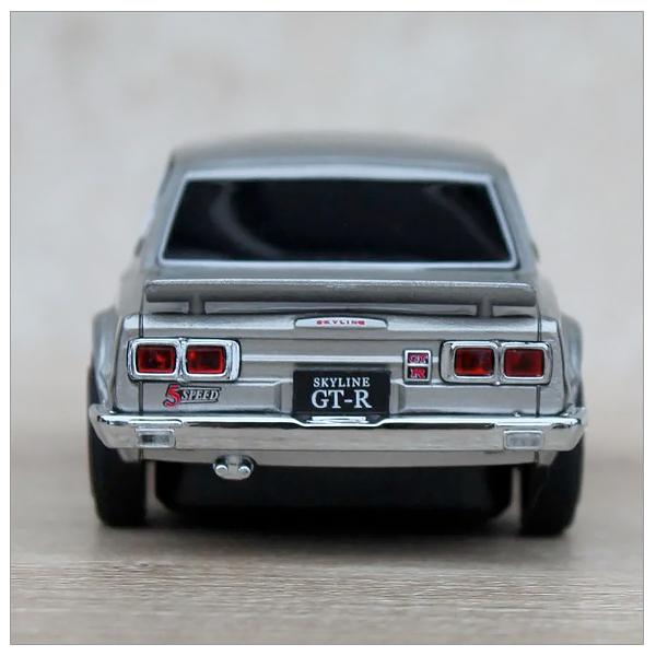 ワイヤレスマウス Bluetooth 電池式 無線マウス 日産 スカイライン Nissan Skyline GT-R (ガンメタ シルバー) ハコスカ 父の日 ギフト バレンタイン |  | 04
