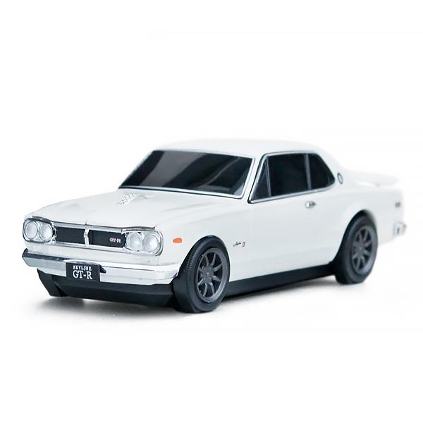 ワイヤレスマウス Bluetooth 電池式 無線マウス 日産 スカイライン Nissan Skyline GT-R (ホワイト) ハコスカ 父の日 ギフト バレンタイン |  | 02