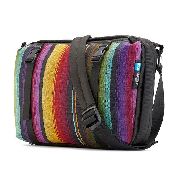 ETHNOTEKエスノテックメッセンジャーバッグレインボーエスニック柄 ETHNOTEK（エスノテック） ソマニャ スリングバッグ Ethnotek Somanya