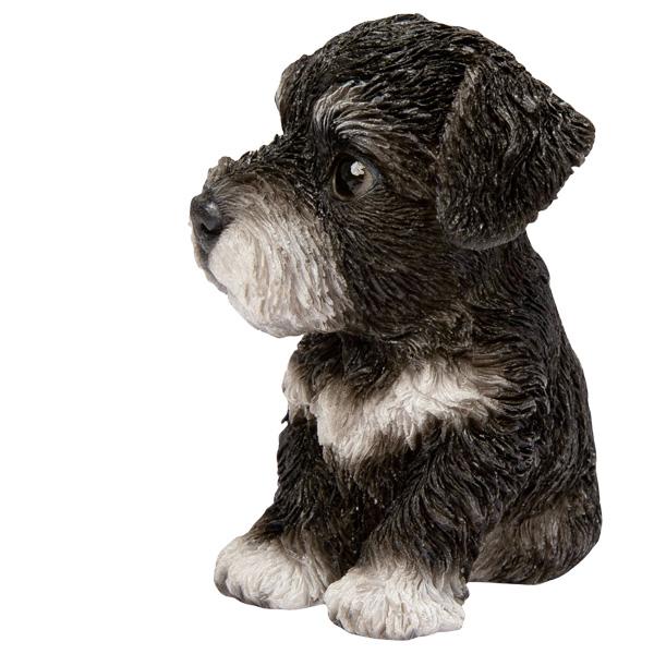 WOOBIA お座りシュナウザー（小） H25096 ウービア かわいい ミニチュアシュナウザー 置き物 インテリア シュナ友 ギフト プレゼントに |  | 03