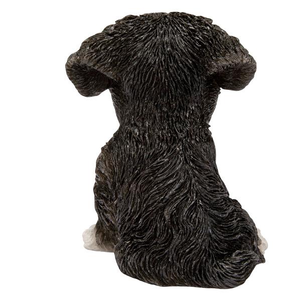WOOBIA お座りシュナウザー（小） H25096 ウービア かわいい ミニチュアシュナウザー 置き物 インテリア シュナ友 ギフト プレゼントに |  | 05
