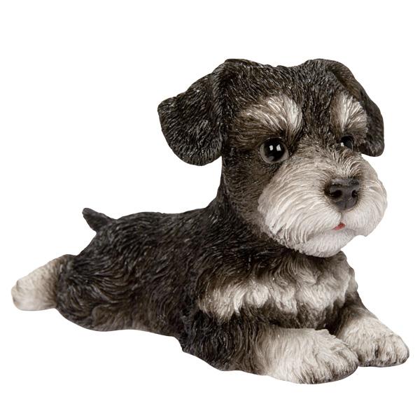 WOOBIA リラックス シュナウザー（中）H25106 ウービア かわいい ミニチュアシュナウザー 置き物 インテリア シュナ友 ギフト プレゼントに |  | 01