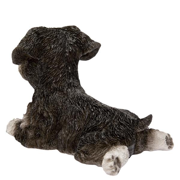 WOOBIA リラックス シュナウザー（中）H25106 ウービア かわいい ミニチュアシュナウザー 置き物 インテリア シュナ友 ギフト プレゼントに |  | 04