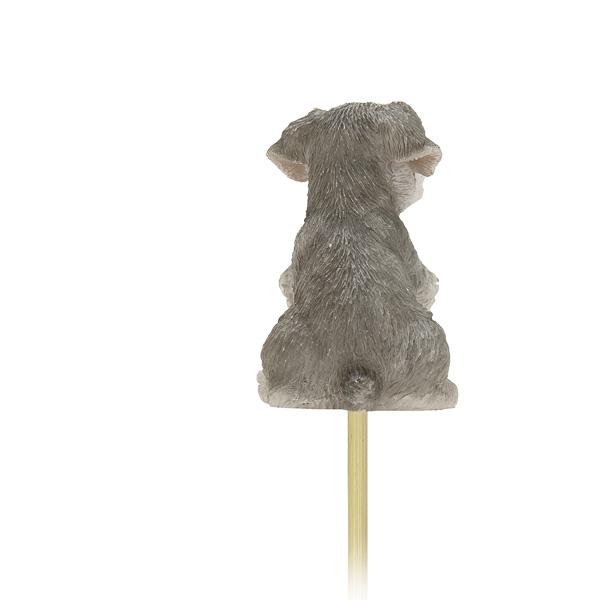 WOOBIA シュナウザーガーデンピック H17158-A-1 ウービア かわいい ミニチュアシュナウザー 植木鉢に プランターに ガーデニング シュナ友 ギフト プレゼントに |  | 04