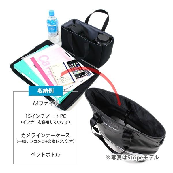 ストリームトレイル マルシェ トートバッグ 防水 防災 StreamTrail MARCHE DX-1.5 BB ブラック 通勤 通学 アウトドア メンズ 撥水 送料無料（沖縄は+900円） | STREAM TRAIL | 02