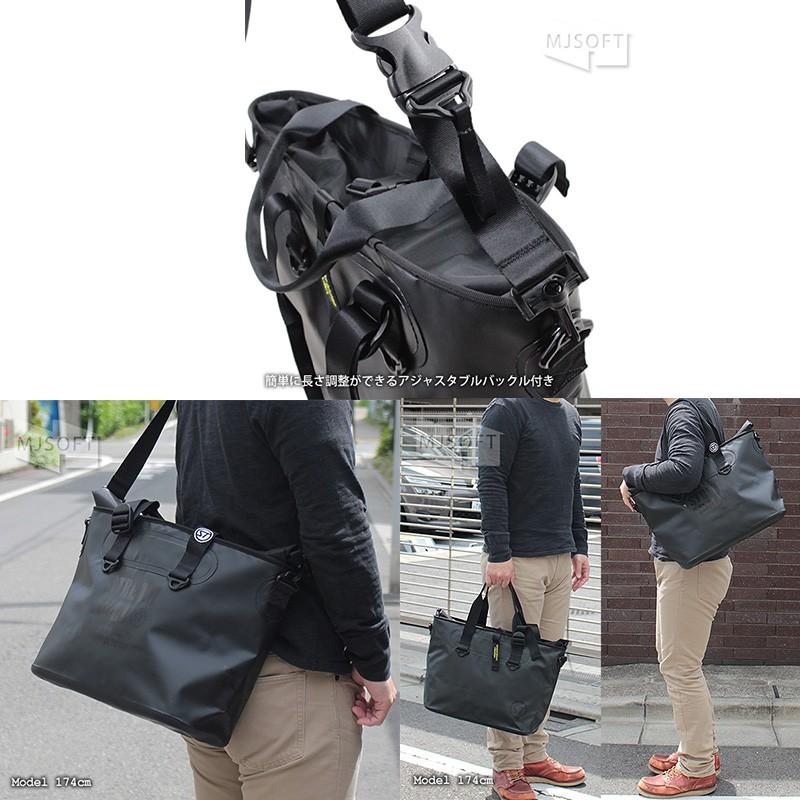 ストリームトレイル マルシェ トートバッグ 防水 防災 StreamTrail MARCHE DX-1.5 BB ブラック 通勤 通学 アウトドア メンズ 撥水 送料無料（沖縄は+900円） | STREAM TRAIL | 05