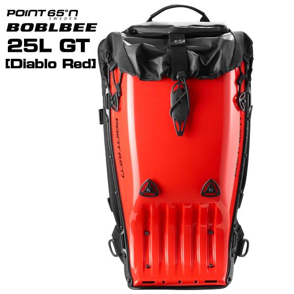 ボブルビー Point65 BOBLBEE 25L GT (Diablo Red) 日本正規品 保証付 リュック デイパック バックパック | BOBLBEE