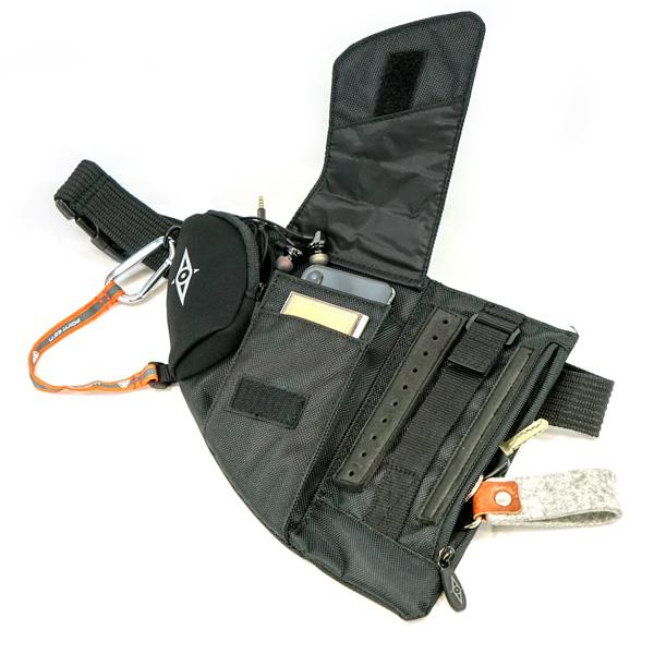 ヒップバッグ ツールベルト ブラック Point65 Tool Belt Black ボブルビー ポイントシックスティーファイブ オプションアクセサリー装着可能バッグ | BOBLBEE | 03