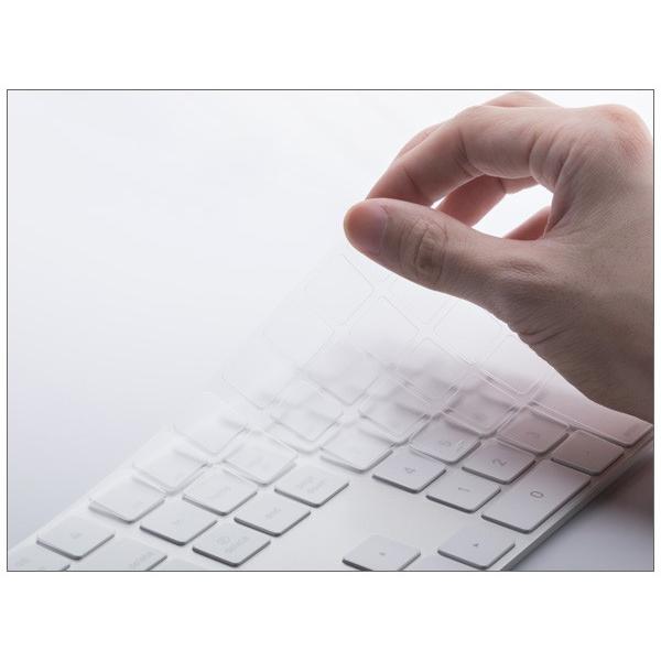 Apple Magic Keyboard 用 キーボードカバー 英語配列キーボード用 Moshi Clearguard Mk With Numeric Keypad Us テンキー付き 超薄型 透明 ネコポス不可 Mjsoft Yahoo 支店 通販 Yahoo ショッピング