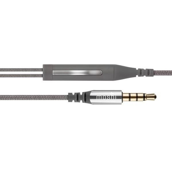 モシ オーディオ ヴォルテックス イヤホン ヘッドホン 低音 迫力  iPhone対応 moshi Vortex 2 Light Steel   ギフト　プレゼント 送料無料（沖縄は+900円） | moshi | 01