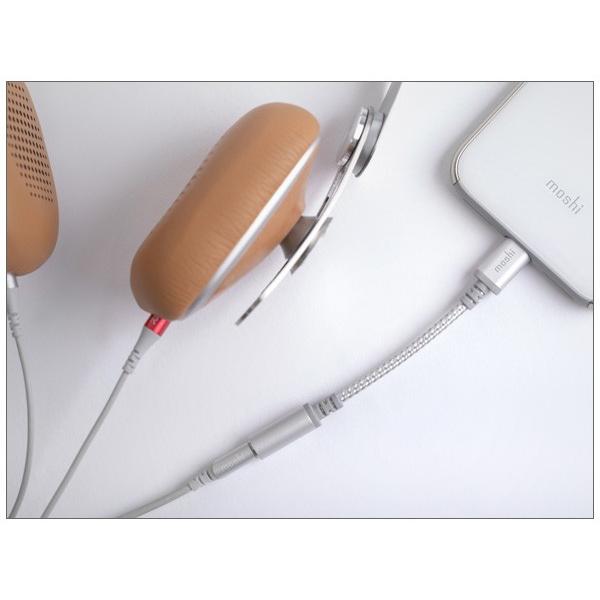 moshi Integra Headphone Jack Adapter Silver ヘッドホンジャック