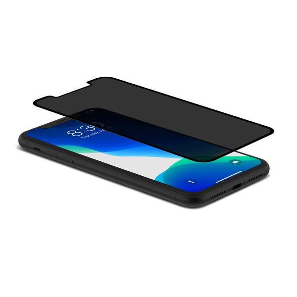 iPhone 11用 プライバシー保護 ガラス製 プロテクター 薄型 moshi IonGlass Privacy for iPhone 11 2019 M 6.1 inch XR 対応 | moshi | 03