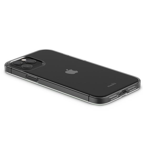 クリアケース 柔軟性 衝撃吸収フレーム 米軍MIL規格 moshi Vitros for iPhone 12 Pro Max Crystal Clear mo-vtiptl-cl | moshi | 01