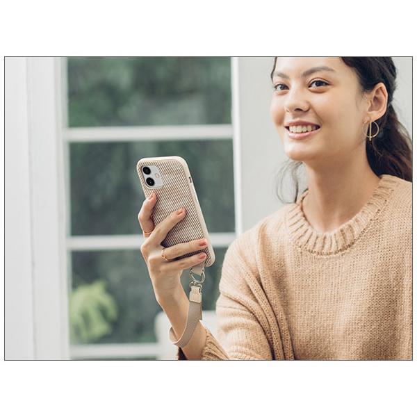 moshi iPhone 12 mini用 着脱式 リストストラップ付 ケース 耐衝撃 超