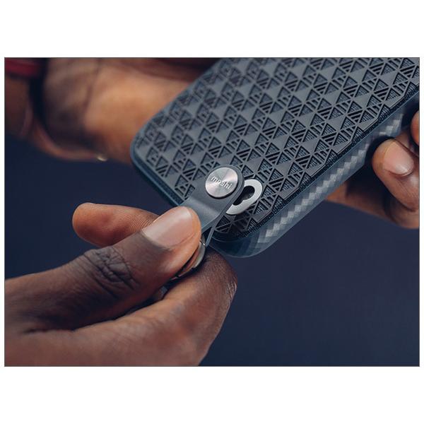 moshi iPhone 12 mini用 着脱式 リストストラップ付 ケース 耐衝撃 超