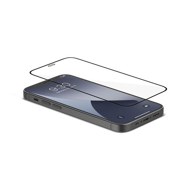 高耐久 スクリーンプロテクター 衝撃 傷 指紋から保護 飛散防止 moshi AirFoil Pro for iPhone 12 mini mo-afipts-cl | moshi | 01