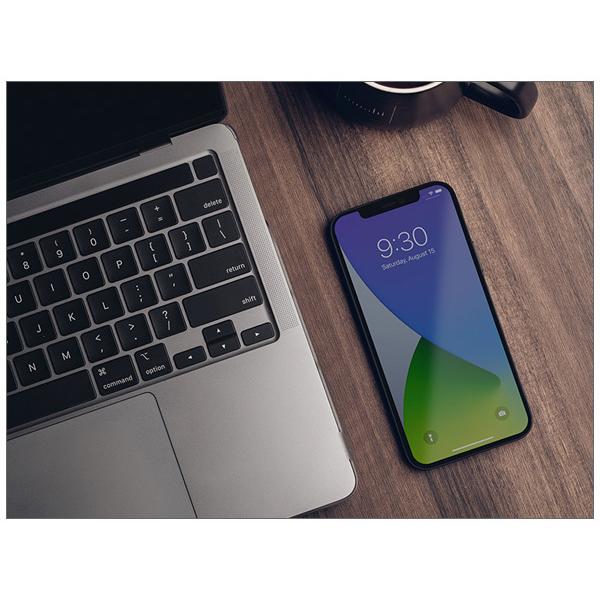 高耐久 スクリーンプロテクター 衝撃 傷 指紋から保護 飛散防止 moshi AirFoil Pro for iPhone 12 mini mo-afipts-cl | moshi | 06