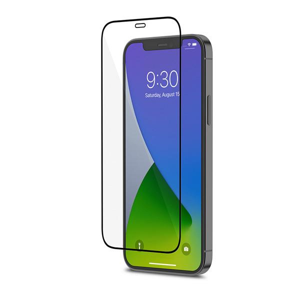 高耐久 スクリーンプロテクター 衝撃 傷 指紋から保護 飛散防止 moshi AirFoil Pro for iPhone 12/12 Pro mo-afiptm-cl | moshi