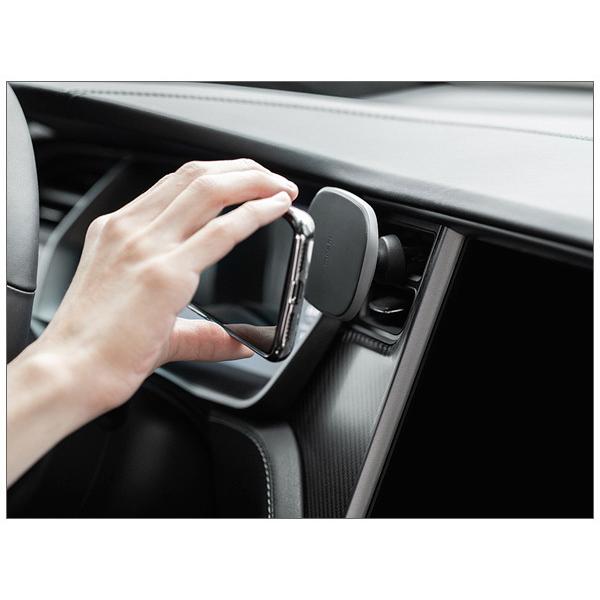 マグネット式 カーマウント moshi SnapTo Universal Car Mount (Gray) | moshi | 03