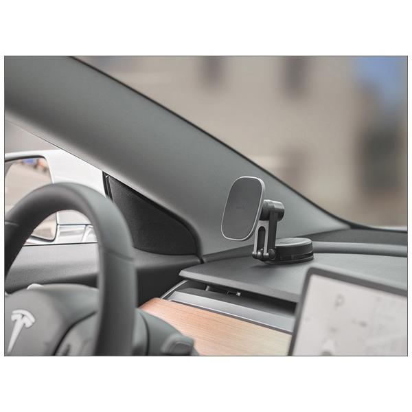 マグネット式 カーマウント moshi SnapTo Universal Car Mount (Gray) | moshi | 07