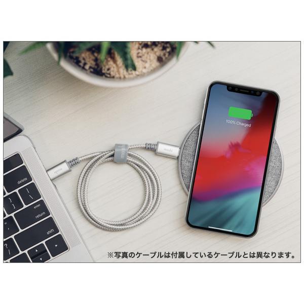 moshi Otto Q (EPP(15W) model) (Alpine Gray) iPhone Android対応 高速ワイヤレス充電パッド mo-ott15-gy  4543120348233 | moshi | 05
