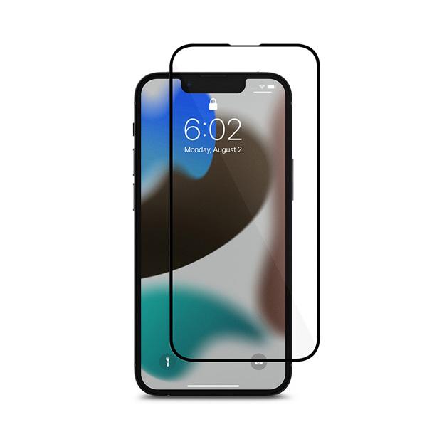 高耐久スクリーンプロテクター 衝撃 傷 汚れ防止簡単貼付 iPhone 13 mini対応 moshi AirFoil Pro for iPhone 13 mini Black | moshi | 02