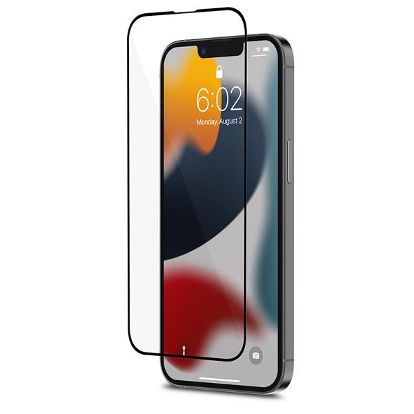 高耐久スクリーンプロテクター 衝撃 傷 汚れ防止簡単貼付 iPhone 13/13 Pro 対応 moshi AirFoil Pro for iPhone 13/13 Pro Black | moshi