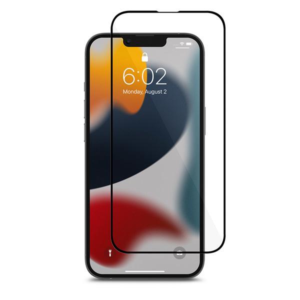 高耐久スクリーンプロテクター 衝撃 傷 汚れ防止簡単貼付 iPhone 13/13 Pro 対応 moshi AirFoil Pro for iPhone 13/13 Pro Black | moshi | 02