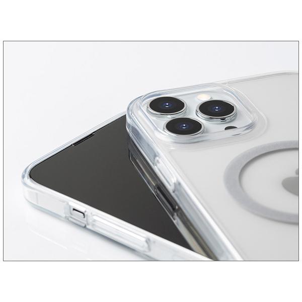 iPhone 13 Pro用 クリアケース MagSafe ワイヤレス充電対応 モシ moshi Arx Clear (MagSafe) for iPhone 13 Proクリア 透明 米軍MIL規格 耐衝撃 | moshi | 04