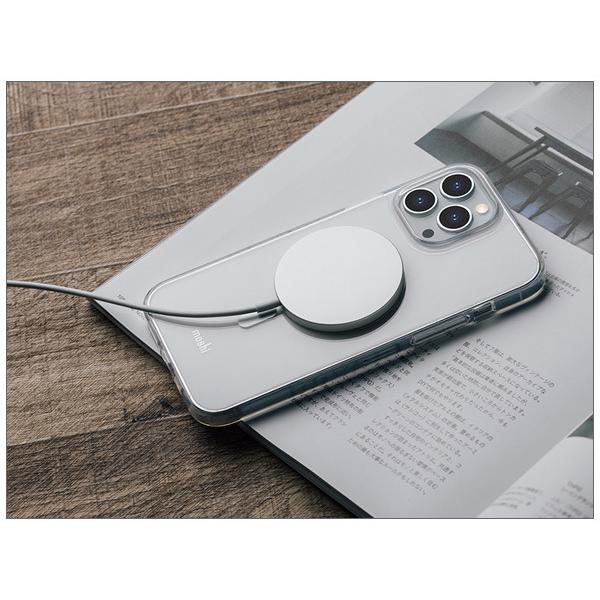 iPhone 13 Pro用 クリアケース MagSafe ワイヤレス充電対応 モシ moshi Arx Clear (MagSafe) for iPhone 13 Proクリア 透明 米軍MIL規格 耐衝撃 | moshi | 05