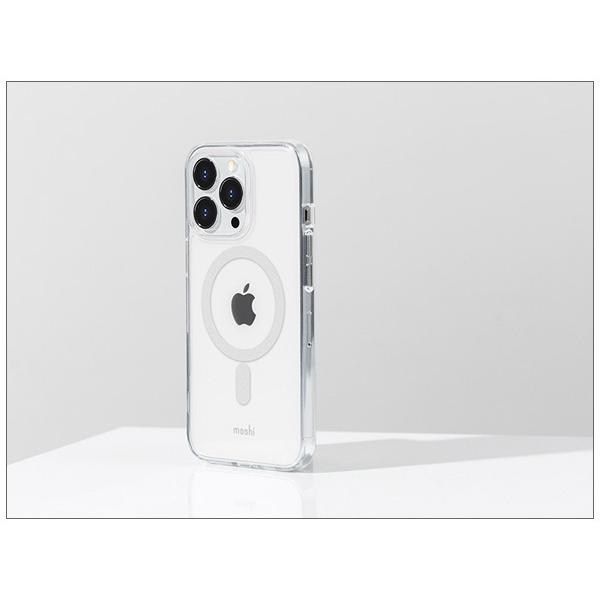 iPhone 13 Pro用 クリアケース MagSafe ワイヤレス充電対応 モシ moshi Arx Clear (MagSafe) for iPhone 13 Proクリア 透明 米軍MIL規格 耐衝撃 | moshi | 06