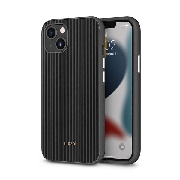 iPhone 13用 Mirage Black ワイヤレス充電対応 モシ moshi Arx Mirage Black (MagSafe) for iPhone 13 ブラック 米軍MIL規格 耐衝撃 | moshi | 03