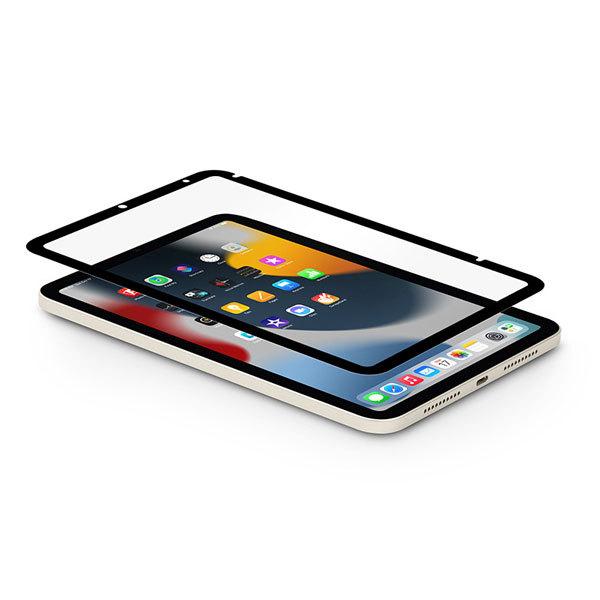 反射 防汚防止艶消しスクリーンプロテクター  簡単貼り付け moshi iVisor AG for iPad mini (6th Gen.) Black | moshi | 02
