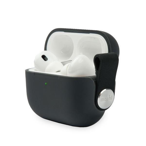 moshi AirPods Proケース 第2世代 シリコン エアポッズケース ホコリ