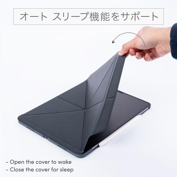 保護ケース スタンド 折りたたみ アイパッド ハードケース ギフト プレゼント moshi VersaCover for iPad Pro 12.9inch (第 3 /4/ 5 / 6 世代) 3rd 4th 5th 6th | moshi | 02