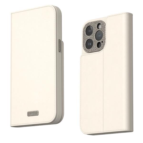 objects.io iPhone 15 Pro Maxケース+ウォレット レザー製 iPhoneケース セット / ストラップ付スマホケース