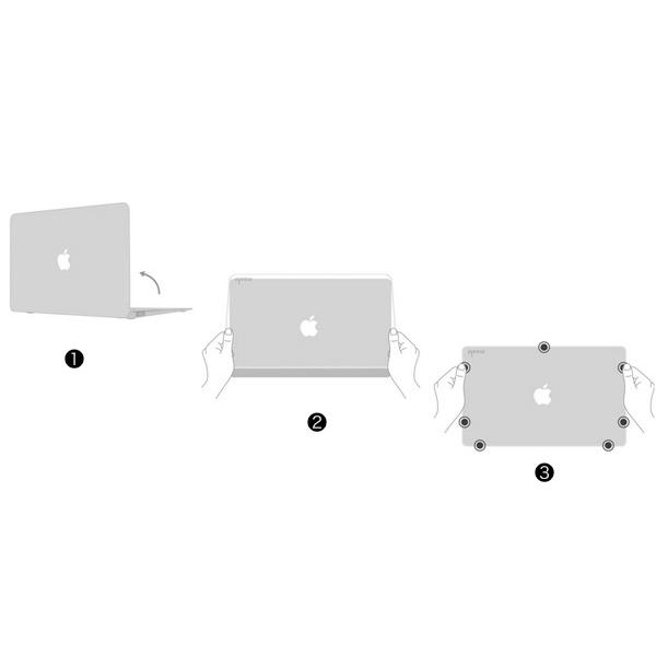 moshi iGlaze 99MO124903 (MacBook Pro 14インチ用) モシ アイグレイズ 透明 シェルカバー スリムプロテクター |  | 09