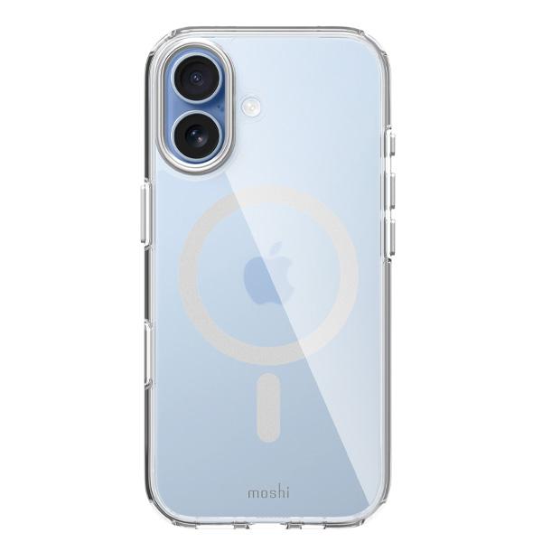 iPhone 17 用ハイブリッドクリアケース moshi iGlaze for iPhone 17 (Luna Silver) MagSafe対応 [99M2251021] | moshi | 04