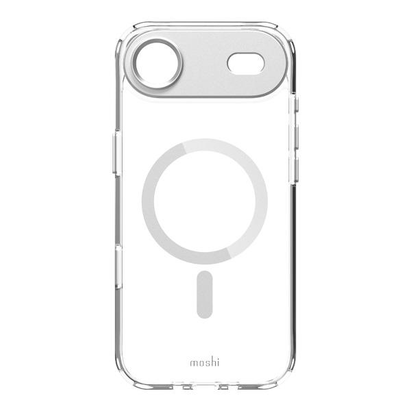 iPhone Air 用ハイブリッドクリアケース moshi iGlaze for iPhone Air (Luna Silver) MagSafe対応 [99M2251022] | moshi | 01