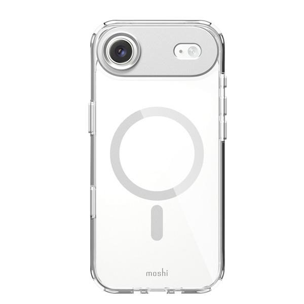 iPhone Air 用ハイブリッドクリアケース moshi iGlaze for iPhone Air (Luna Silver) MagSafe対応 [99M2251022] | moshi | 03