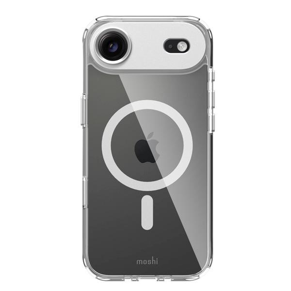 iPhone Air 用ハイブリッドクリアケース moshi iGlaze for iPhone Air (Luna Silver) MagSafe対応 [99M2251022] | moshi | 04