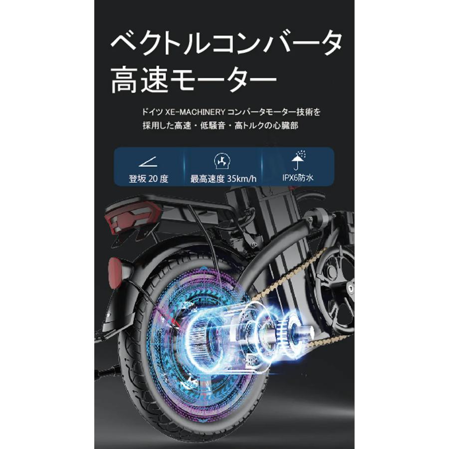 納期目安3ヶ月】原付 電動自転車バイク「まめ吉II」回生システムを新
