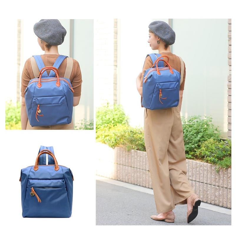 Base ベース 公式 リュック 2way 本革 牛革 ナイロン リュックサック レディース サイズ対応 通勤 通学 旅行 シンプル おしゃれ 大容量 419 Baseヤフーショッピング店 通販 Yahoo ショッピング