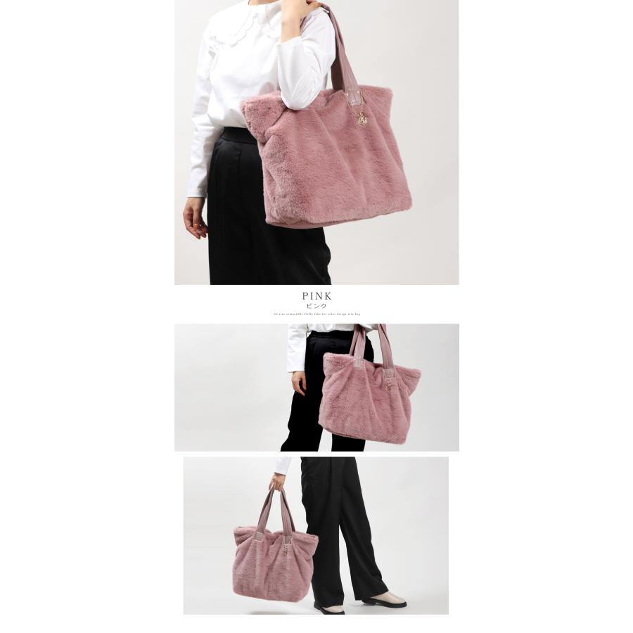 ファー ふわふわ トートバッグ トート レディース 大きめ BAG A4 ファー ふわふわ トートバッグ トート レディース 大きめ BAG A4